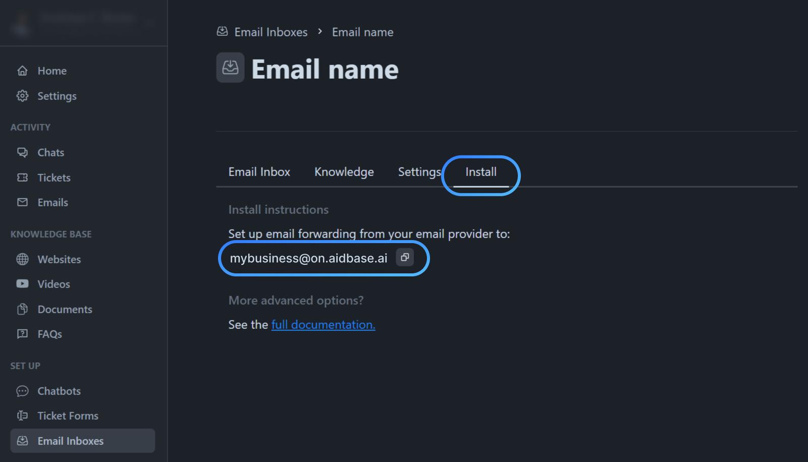 Verify email