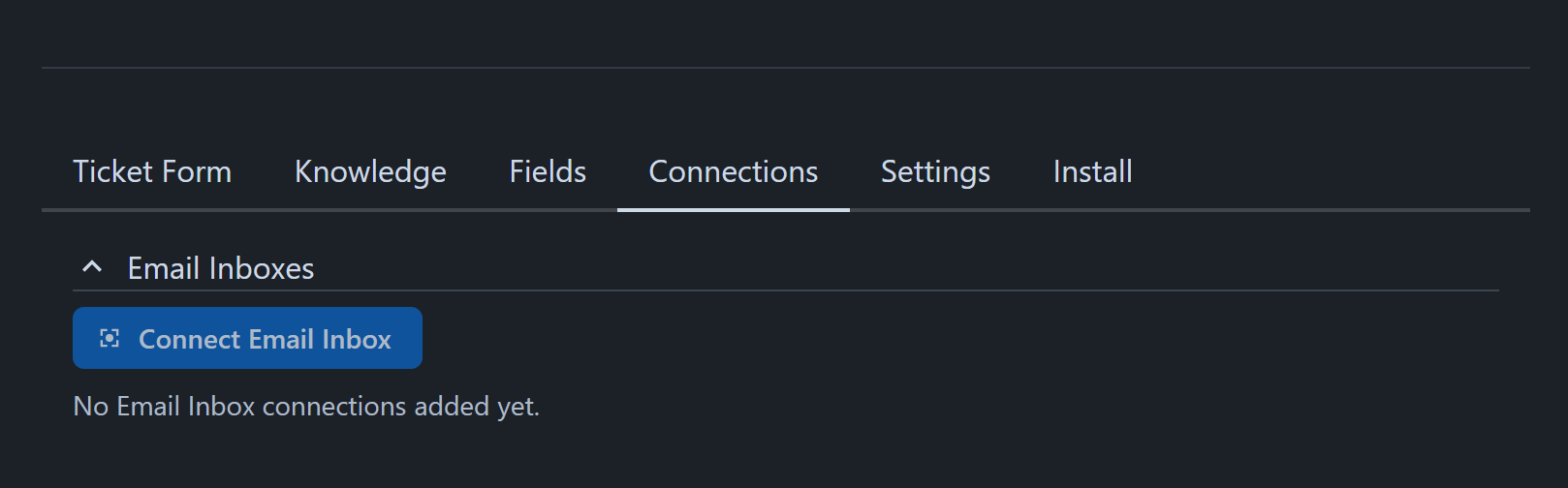 Ticket Form Connections